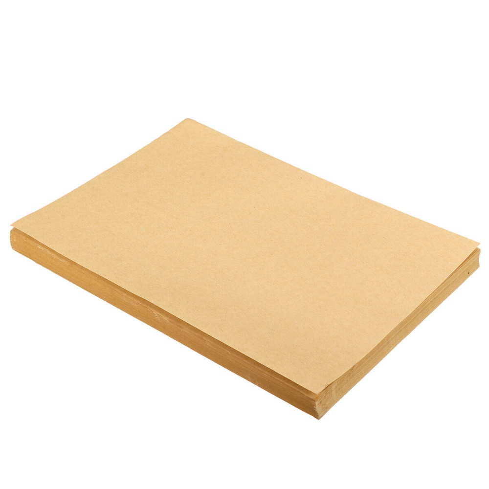 100PCS 21cm*29.7cm A4 Kraft Paper Sticker Paper Sticker - Light - Image 2