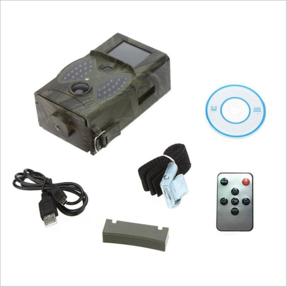 HC-350A Track Camera 16MP HD 1080P Infrared Night-Vision for Wildlife Monitoring and Home Security Camouflage