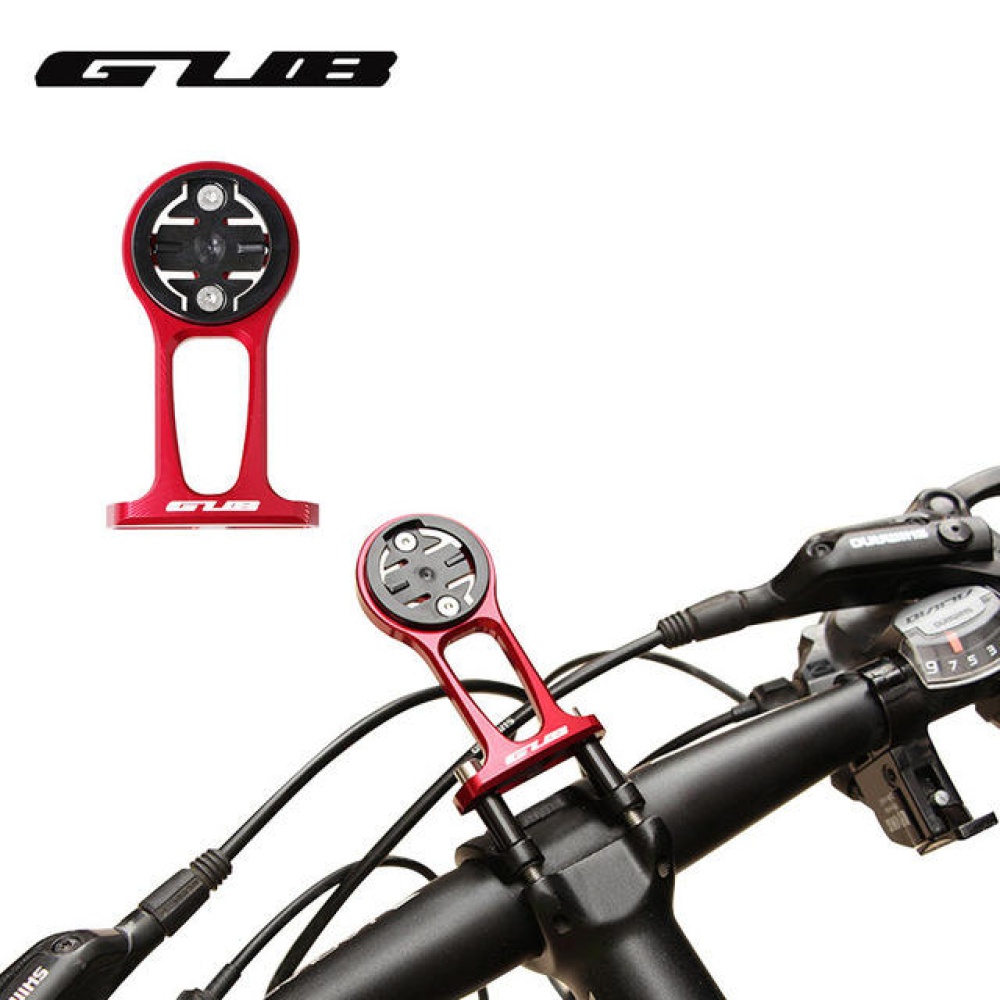 GUB 690 3D CNC Bike Computer Mount for GPS Garmin Cateye Bryton Edge Stem Mounting Accessory - Red - Image 2