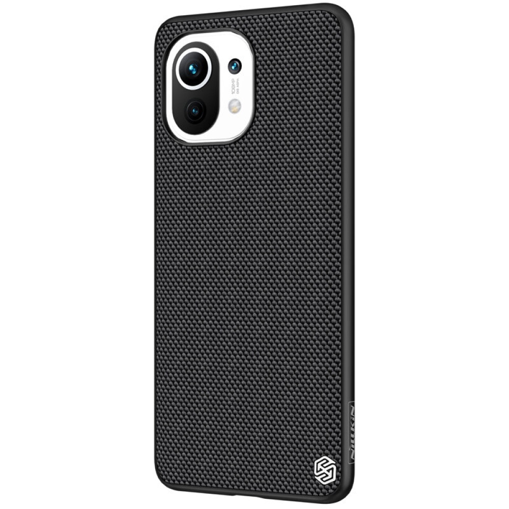 NILLKIN for Xiaomi Mi 11 Case Anti-Fingerprint Anti-Slip Nylon Synthetic Fiber Textured Shockproof Protective Case Back Cover Non-Original - Image 2