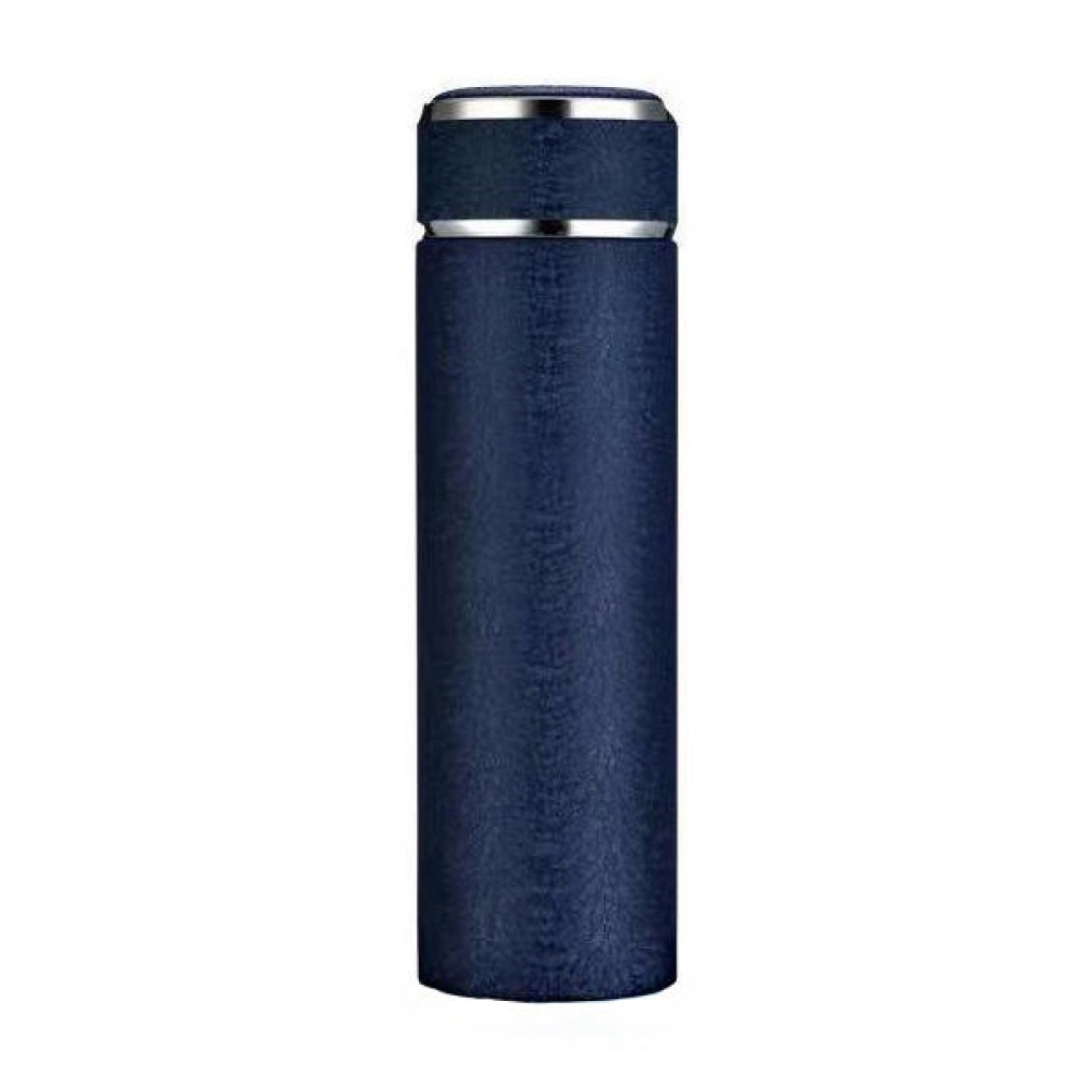 IPRee® 500ml Vacuum Thermos Portable Travel Frosted Sport Water Bottle 304 Stainless Steel Insulated Cup - Black - Image 2