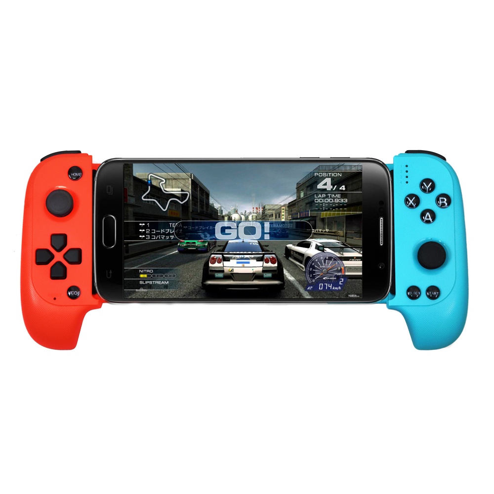 Stk-7007f English Version Wireless Bluetooth Gamepad Game Controller Red and blue - Image 4