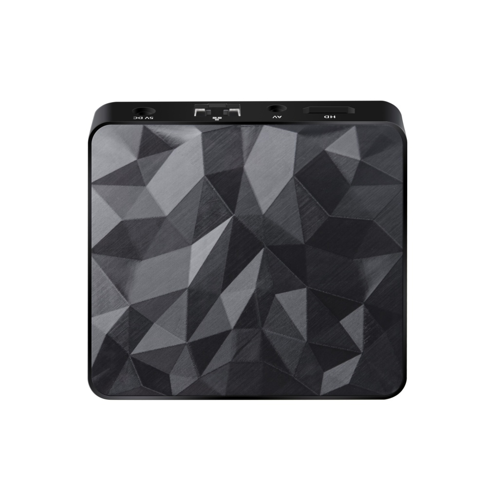 Mini Android 7.1 Smart TV Box 2G+16GB WiFi Set Top Media Player black_U.S. regulations