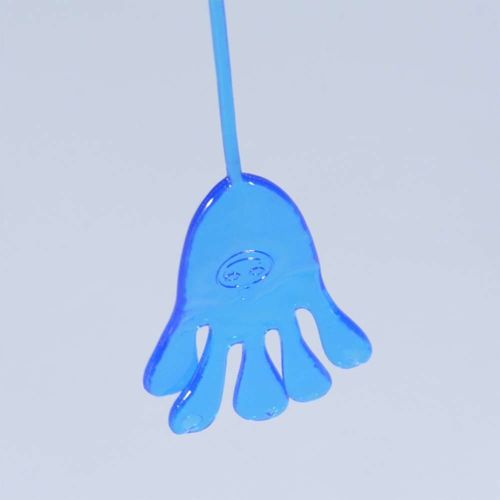 Plastic Elasticity Flexible Stretchable Sticky Palm Climbing Wall Creative Tricky Toy Random Color - Image 2