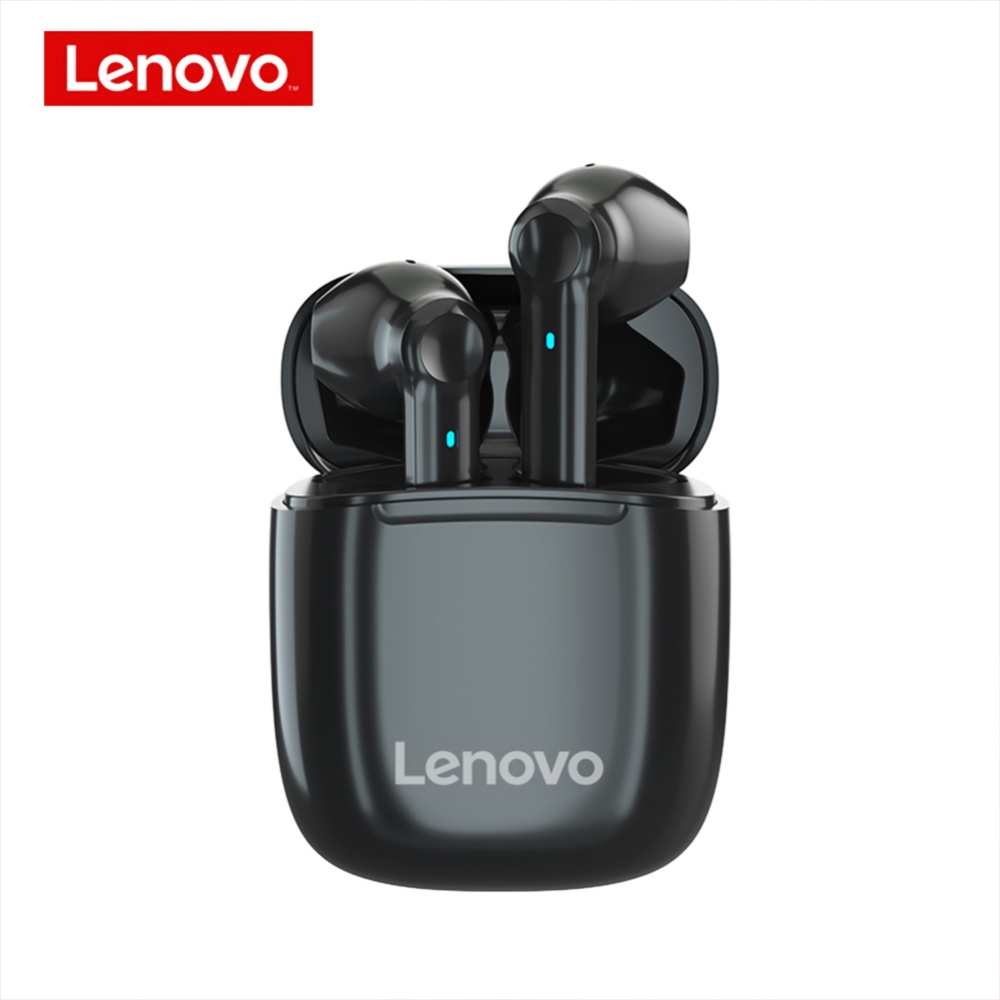 Original LENOVO XT89 Tws Wireless Bluetooth Headset Waterproof Touch Control Hifi Earphones Black
