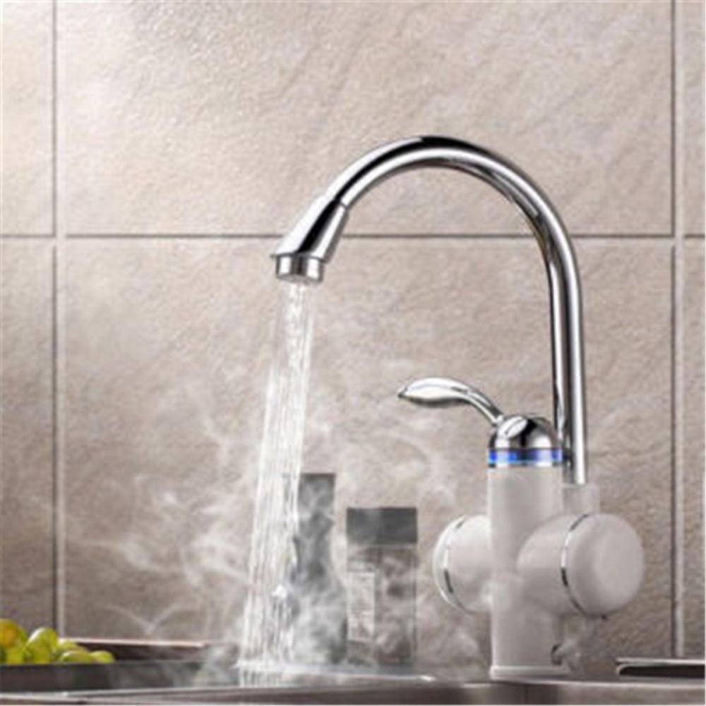 Tankless Instant Electric Hot Water Heater Faucet Bathroom Kitchen Heating Tap 220V 3000W - Image 2