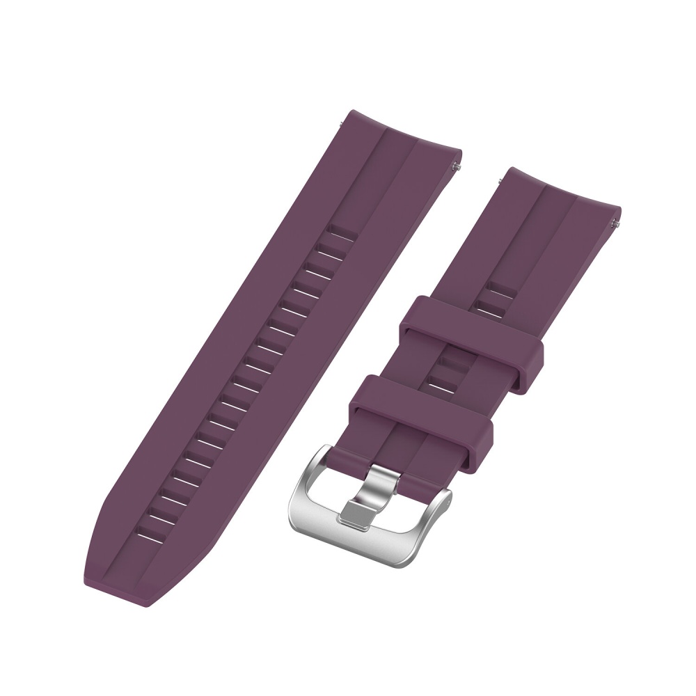 Silicone Watch Band Replacement Watch Strap for Amazfit GTR 47MM Smart Watch Non-original - Purple - Image 2