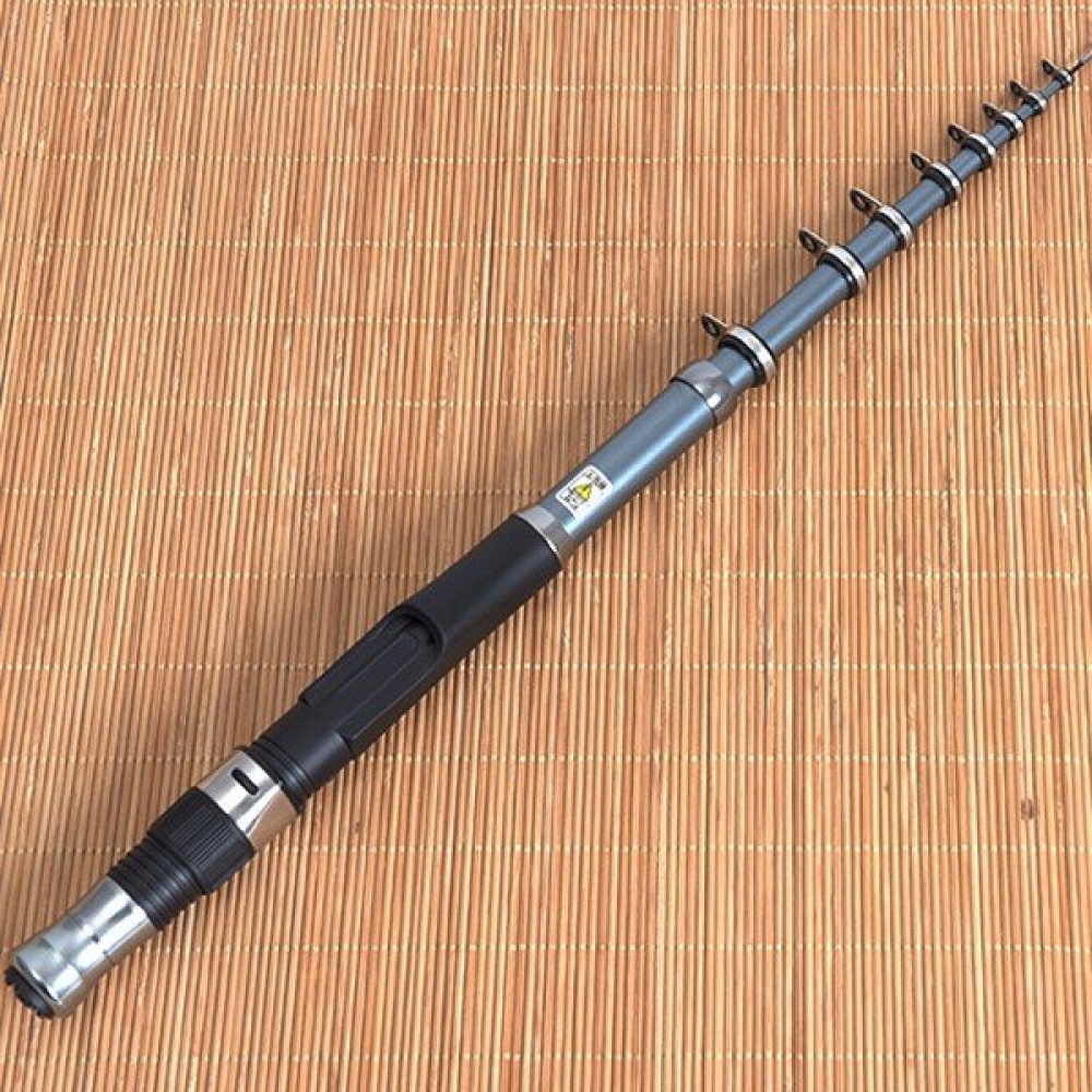 Carbon Telescopic Mini Ultrashort Portable Pole Fishing Rod Fishing Gear - 1.5M - Image 2