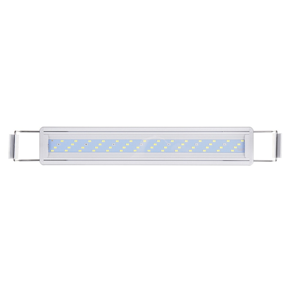 11W LED Fish Tank Light 40CM Aquarium Bracket Clip Light Aquarium Lighting Extendable Aquatic Plant Light for 40-50cm Fish Tank - EU Plug - Image 2