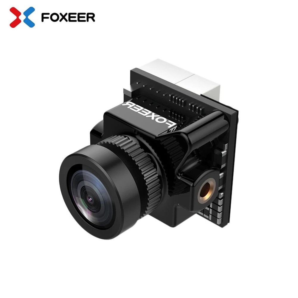 Foxeer Micro Predator 5 Racing FPV Camera 19*19mm 1000TVL 1.7mm M8 Lens 4ms Latency Super WDR Black Full Case black - Image 2