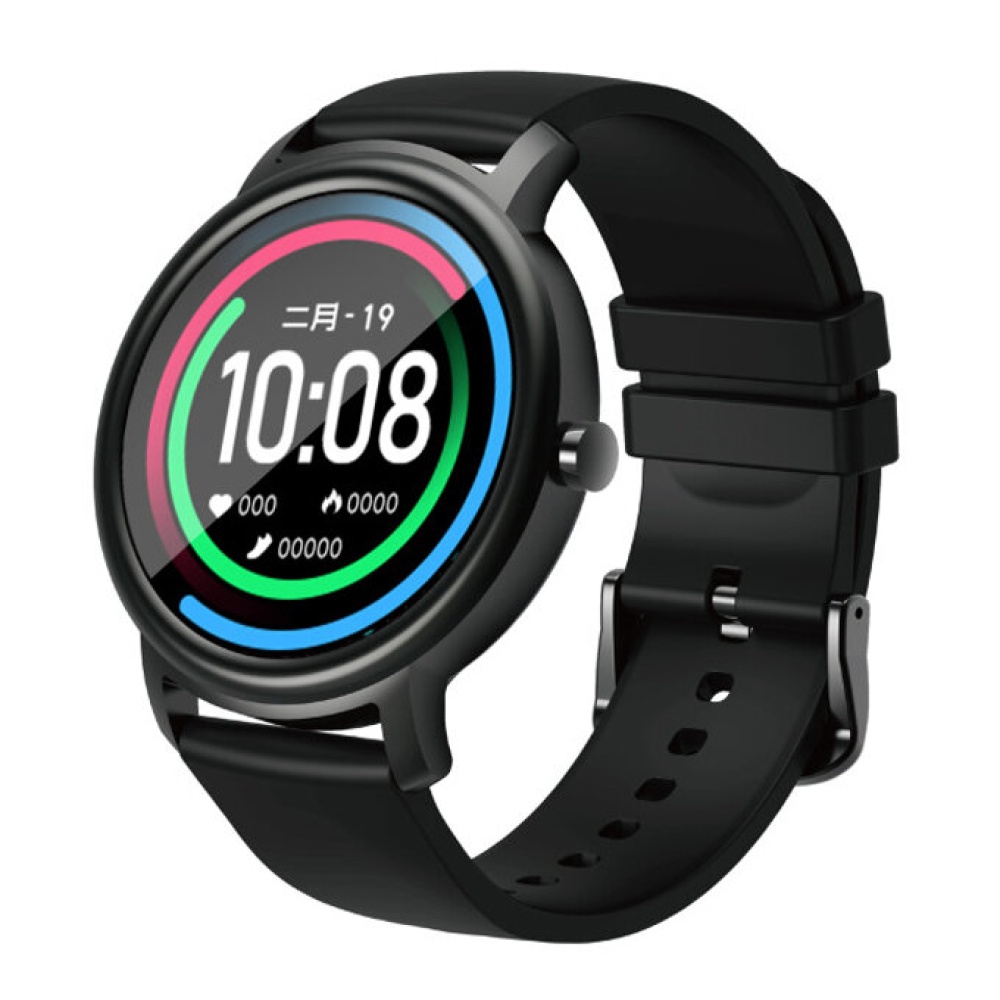 Mibro Air 24h Bio Heart Rate Monitor 12 Sport Modes Custom Dial IP68 Waterproof BT5.0 Smart Watch - Black - Image 2