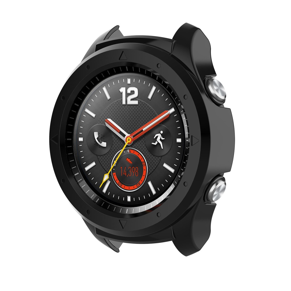 Anti-fall PC Rubber Watch Case Cover Watch Protector For Huawei Watch GT 2 46MM - NO.1 - Image 2