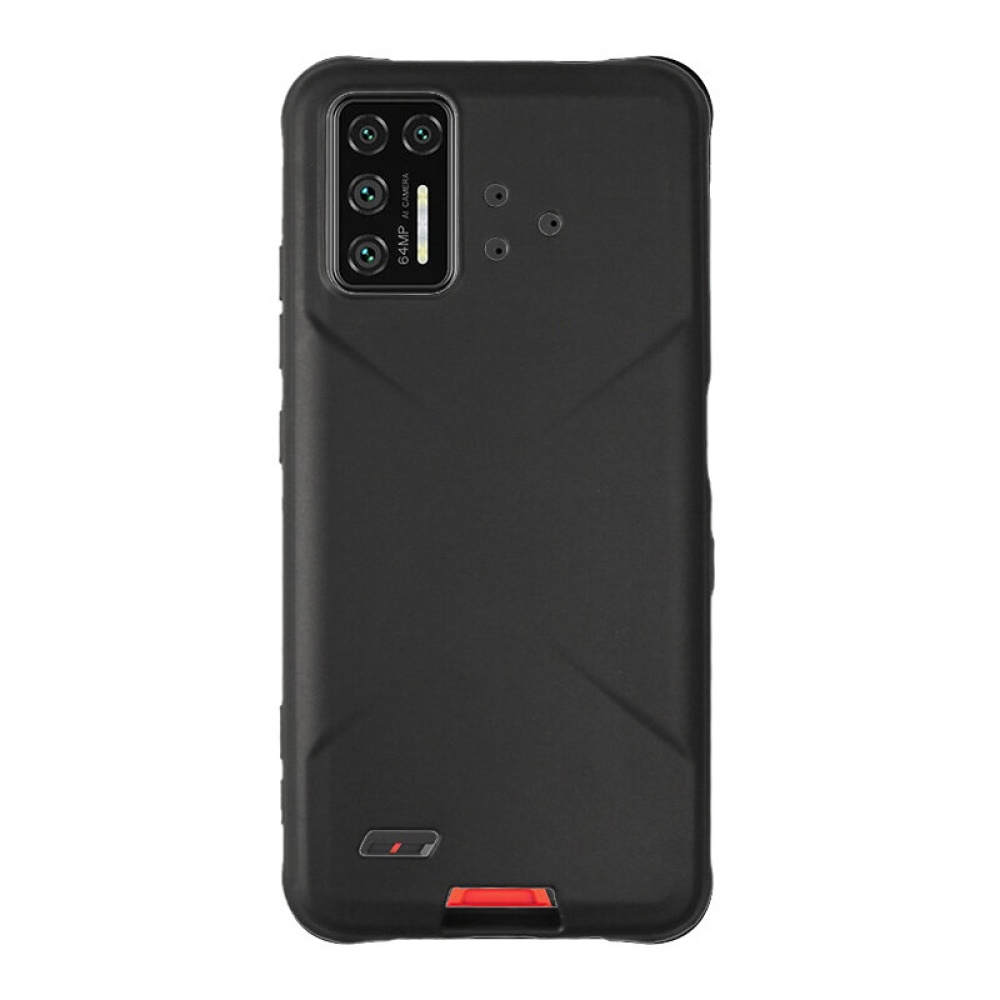 for UMIDIGI Bison GT Case Matte Ultra-Thin Anti-Fingerprint Non-Yellow Shockproof Soft TPU Protective Case Back Cover - Black - Image 2