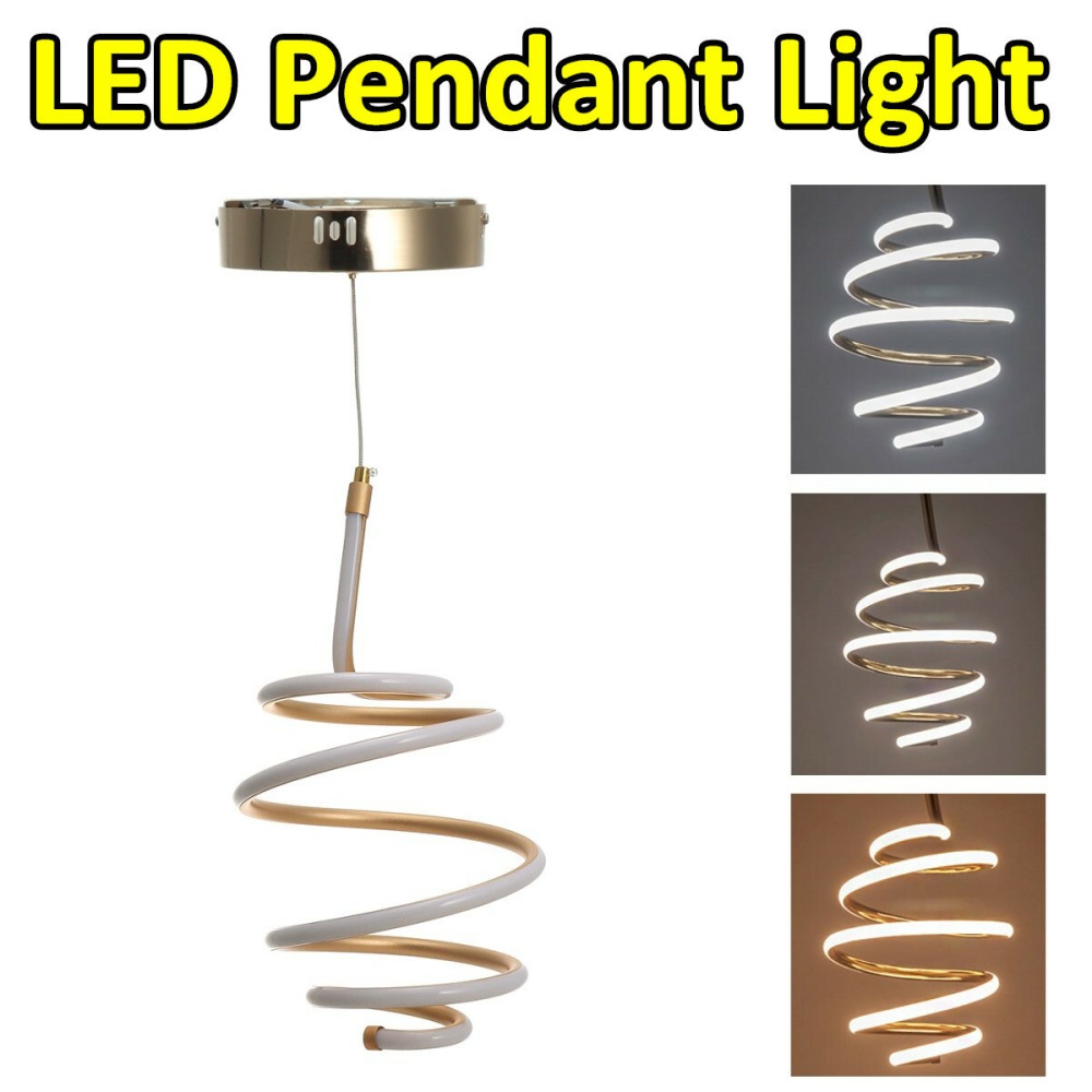 Remote Control LED Pendant Lights Lamp Modern Chandelier Home Bedroom Lighting - Warm White - Image 2