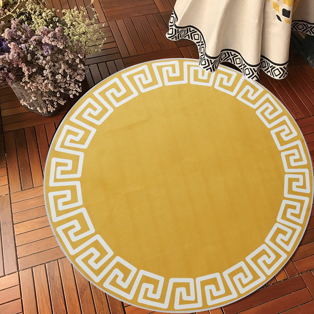 Circular Round Rugs Floor Carpets Small Extra Large Circle Mats Modern for Home Living Room Decoration - A - Image 2