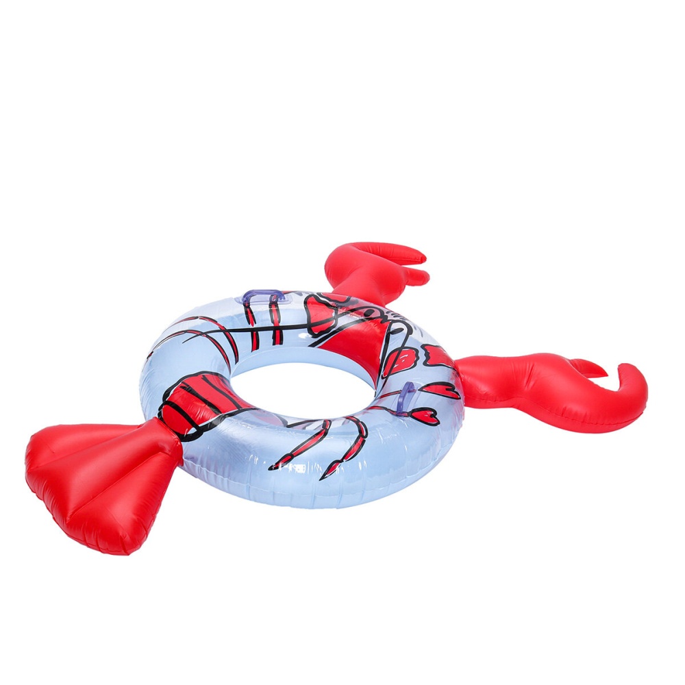 Inflatable Crawfish Swim Ring Swimming Pool Bathing Floating Circle Swimming Safety Protection Tools - Image 2