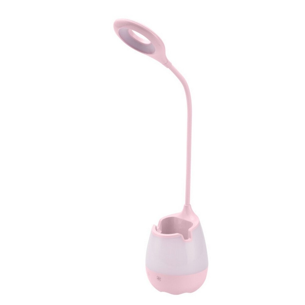 Multifunctional USB Rechargeable Touch Dimmable LED Table Lamp Pen Holder Colorful Night Light - Image 2