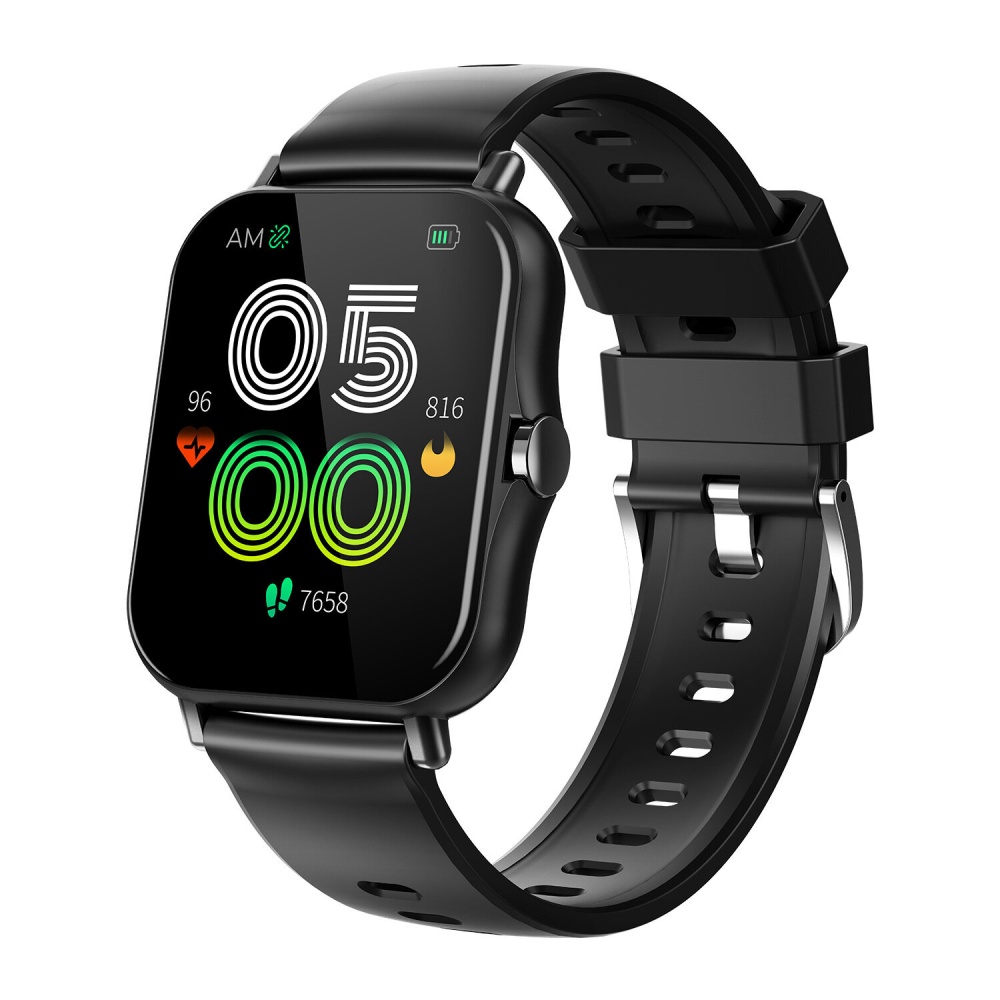 S38 1.69 inch IPS Curved Boundless Display Heart Rate Monitoring Blood Oxygen Measurement Multiple Sports Modes Music Control IP67 Waterproof BT5.0 - Image 2