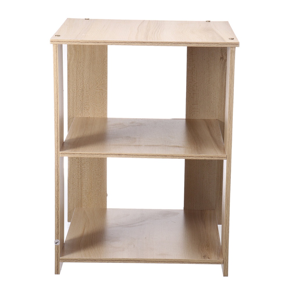 Bedside Table Cabinet Small Side End Table for Home Office - Warm White - Image 2