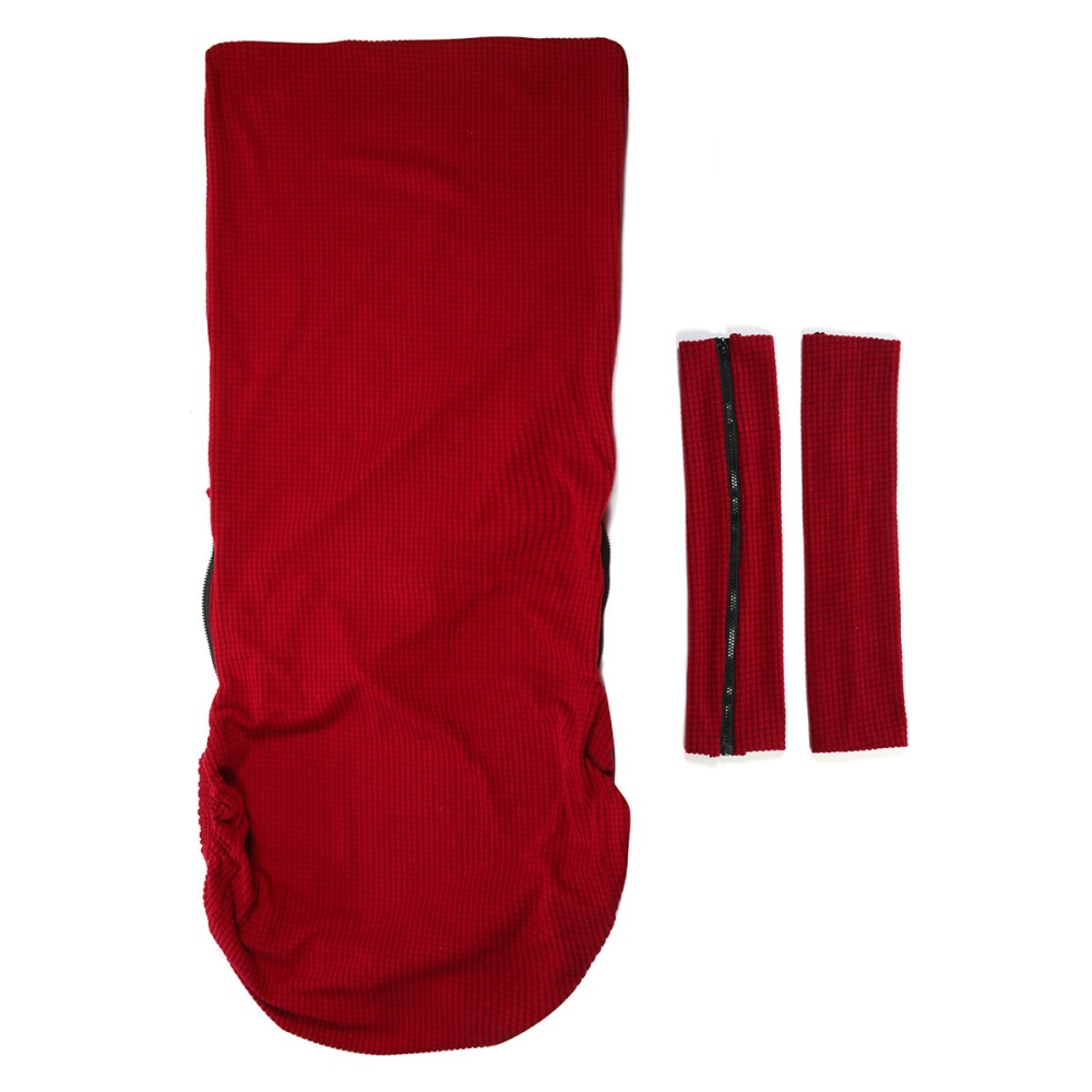 L Size Swivel Computer Chair Cover Stretch With 2 Armrest Covers Armchair Slipcover Seat - Green