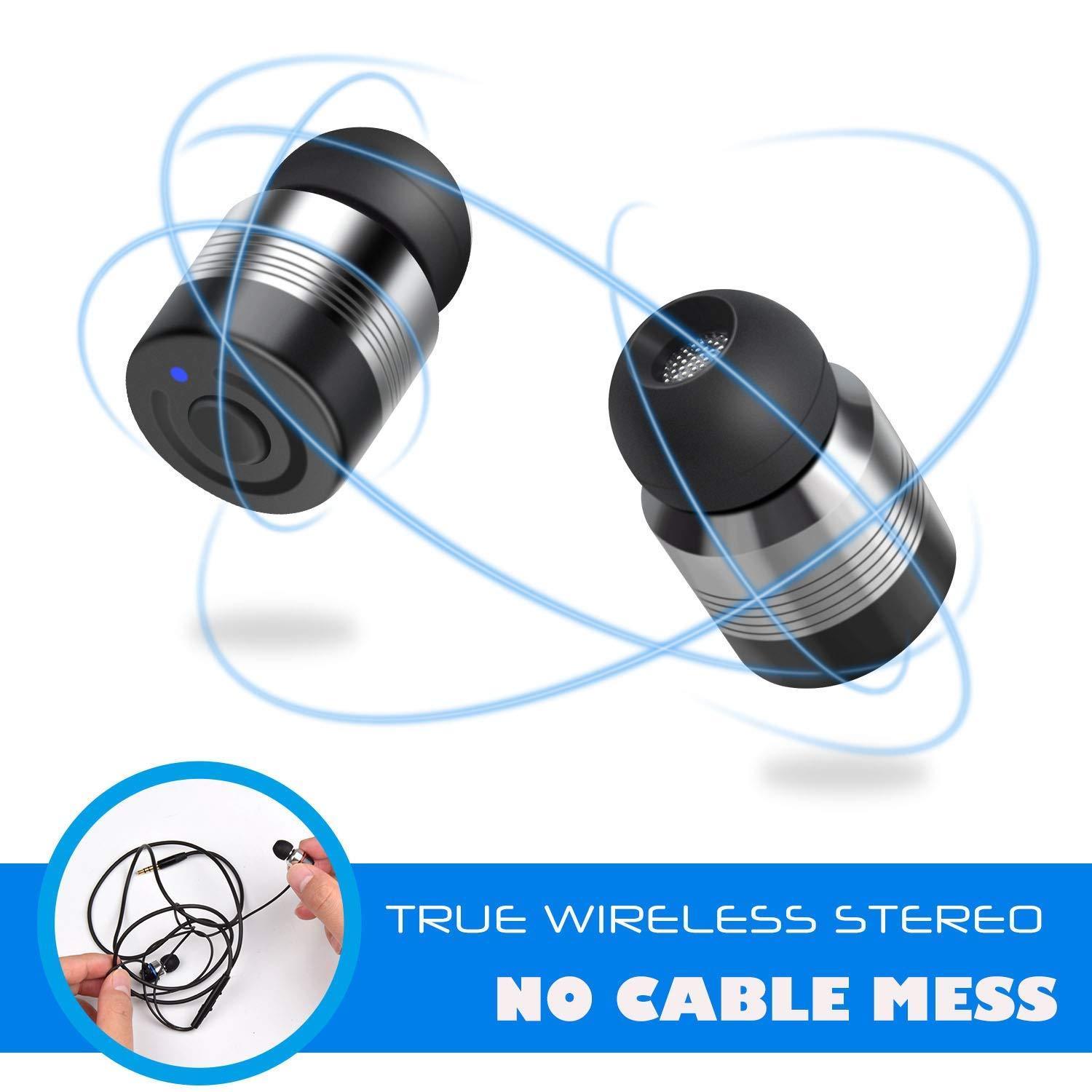 Casque Bluetooth sans fil TWS Noir - Image 2
