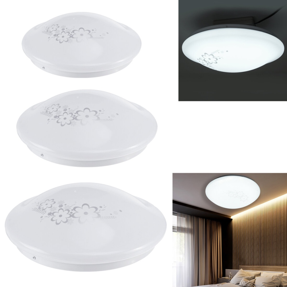 85V-265V 20cm/28cm/35cm Round LED Ceiling Lights Ultra Thin Flush Mounted Fixture Lamp - 12W - Image 2