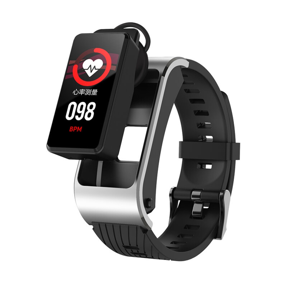 [bluetooth Calling]  H21 BT5.0 Music Player Body Temperature Detection Health Monitor Detachable Smart Watch - 9 - Image 2