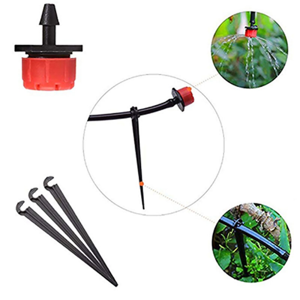 10/25m Hose Irrigation Dripper Watering Kit Automatic Irrigation System Garden Cooling Tool Kits - 25m Watering Set - Image 2