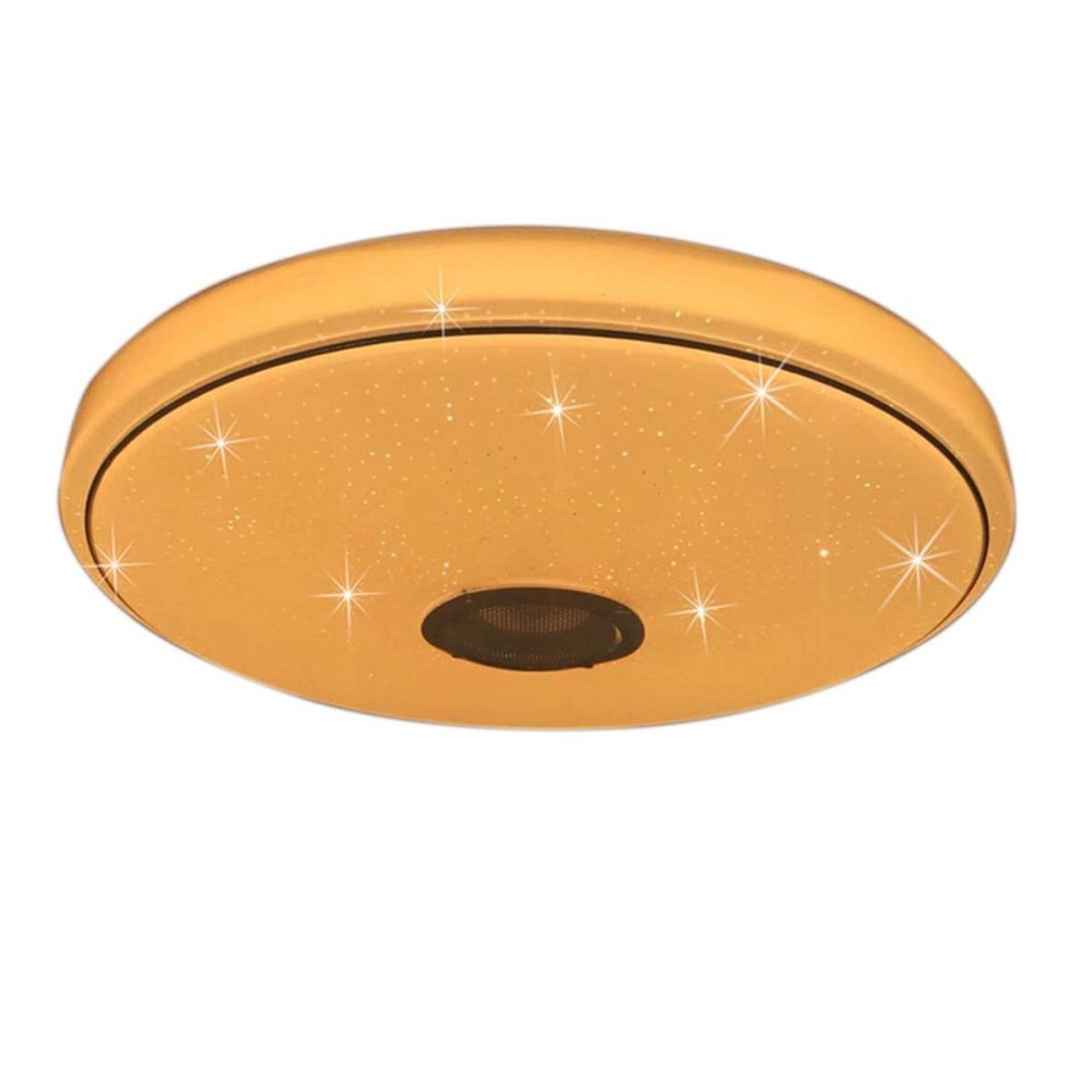 90W Smart Bluetooth Music LED Ceiling Light Dimming APP Control For Bedroom Lamp - AC100-220V Star Point Style - Image 2