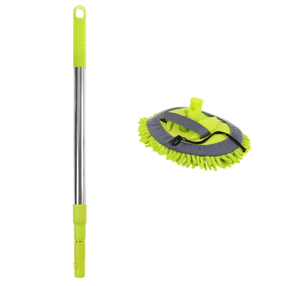 Multi-function 2 in 1 Car Wash Mop 360 Degree Spin Car Mop Head Auto Cleaning Mop Head for Cleaning Brush - Type B - Image 2