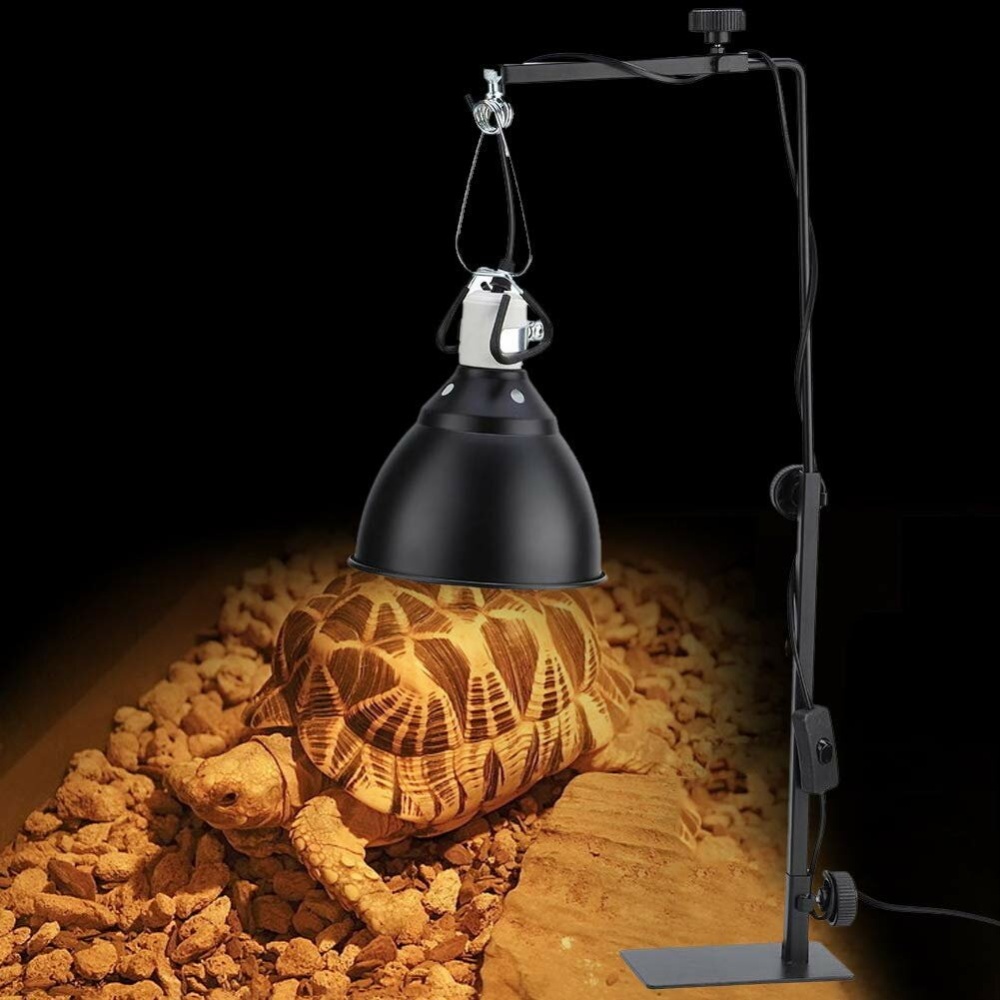 Iron Bracket Light Stand Reptile Backlight Adjustable Tortoise Lamp Holder Rack - S - Image 2