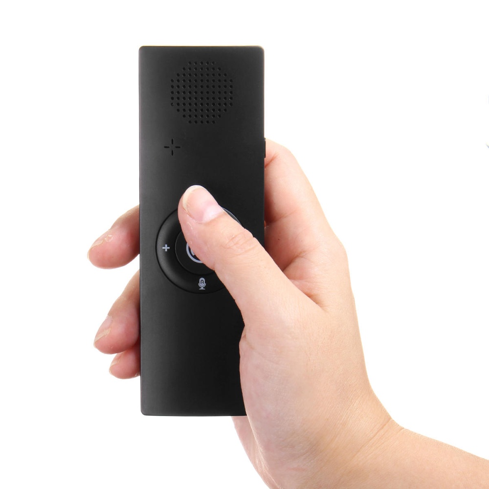 Over 40 Language Translator Photo Translation 120 Hours Standby Smart Travel Voice Simultaneous Interpreter - Black - Image 2