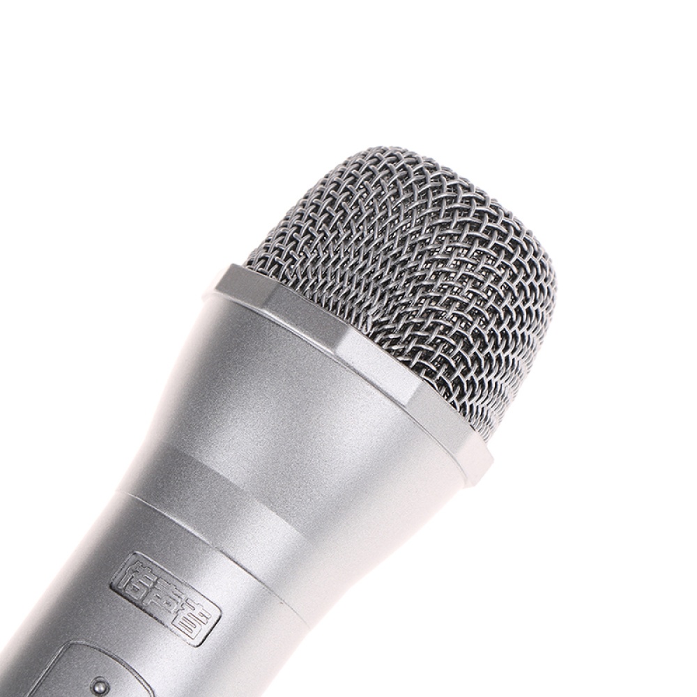 Simulation Microphone Model Media Interview Performance Props Children Educational Toys Black - Image 4