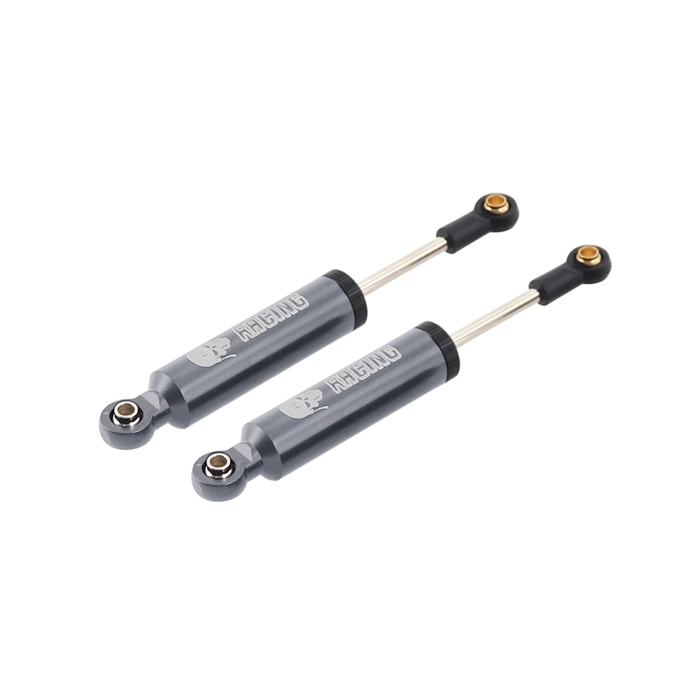 Aluminum Oil Suspension Shocks Absorber Internal Spring Dampers 100mm for 1/10 Model Crawler AXIAL SCX10 TRX-4 TRX4 JEEP Silver - Image 2