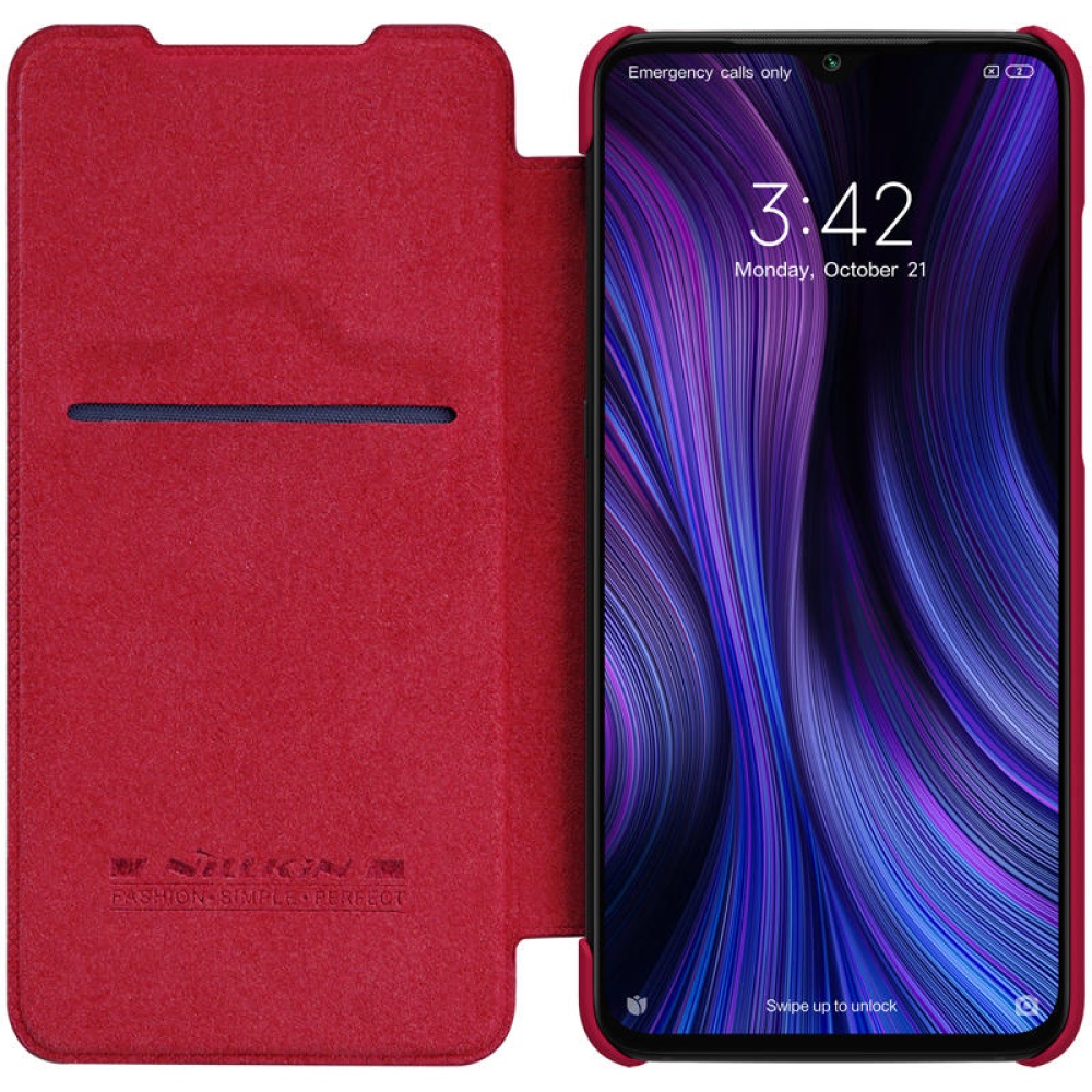 NILLKIN Xiaomi Mi9 Mi 9 Pro Qin Series Vintage Flip Card Slot Holder PC Bumper PU Leather Protective Case for Xiaomi Mi9 Mi 9 Pro 5G Version 6.39 inc - Image 2