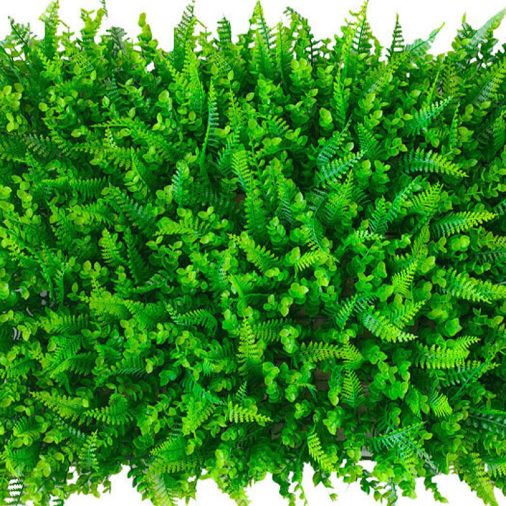 40x60cm DIY Artificial Plant Wall Plastic Home Garden TV Background Shop The Mall for Home Decoration Green Carpet Turf Jungle Party - 02 - Image 2