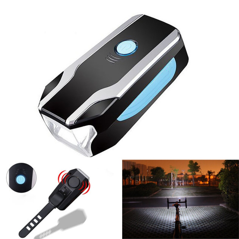 XANES BL07 120db Bell Alarm Electric Scooter Motorcycle E-bike Bike Bicycle Cycling Light - Black & Red