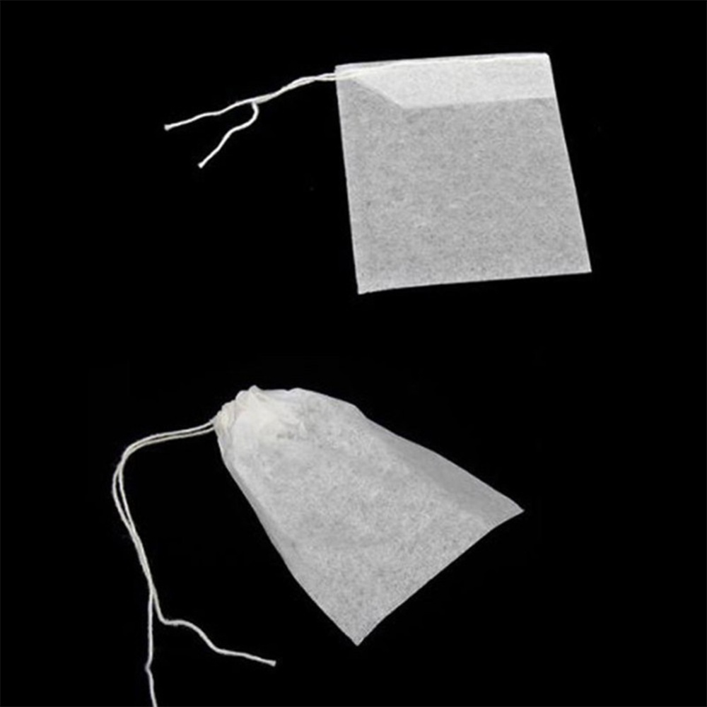 100PCS 5.5 * 7CM Non-woven Draw String Teabags Sealed Filter Tea Bag Herb Pouch 7cm - Image 2