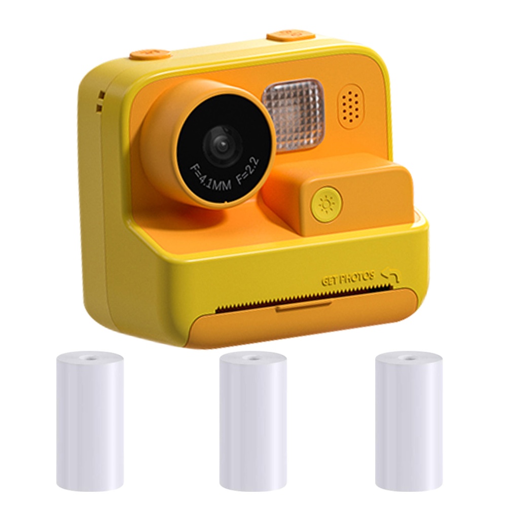 Children Instant Camera HD 1080p Video Photo Digital Print Cameras Dual Lens