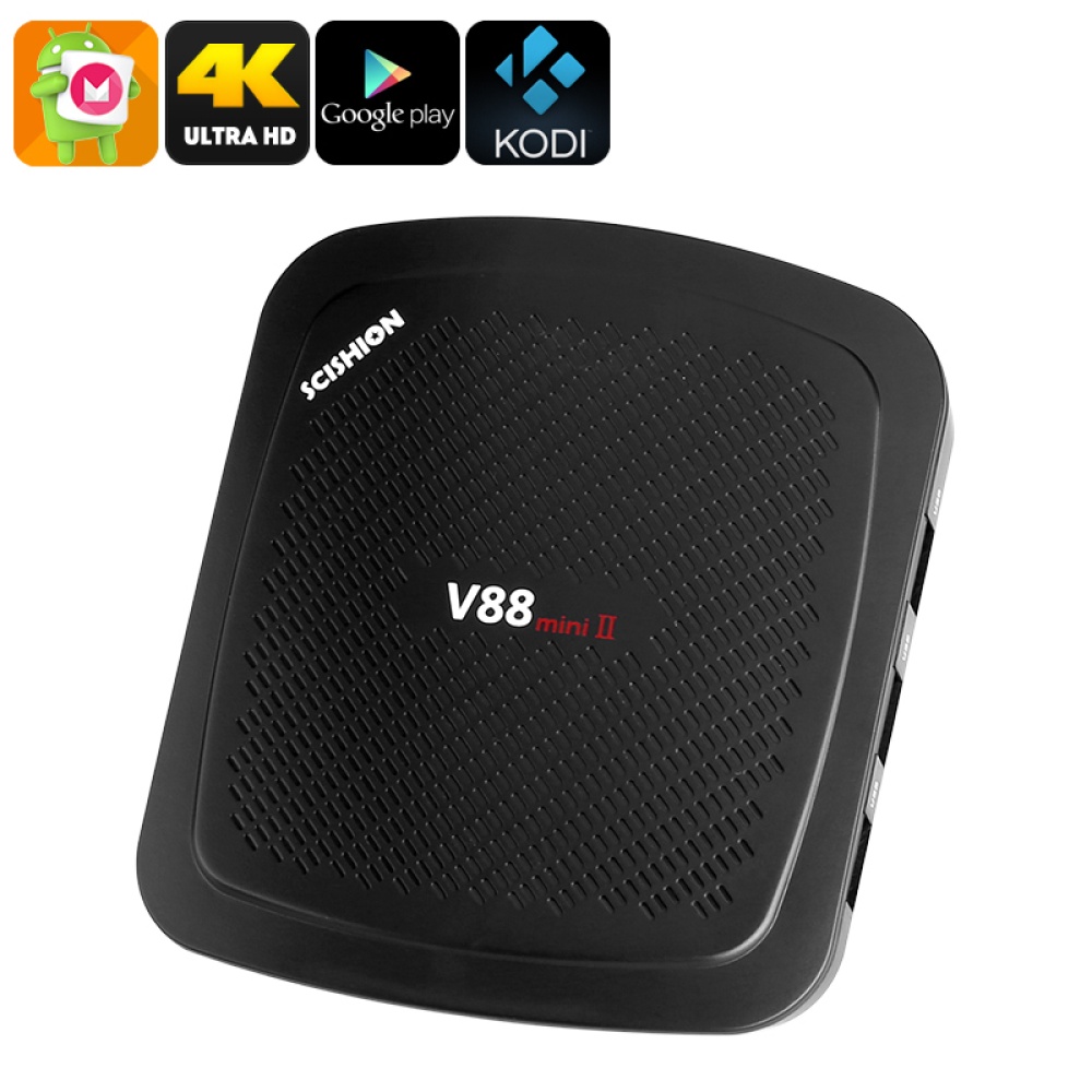 Boîte de TV Android Scishion V88 (2 Go RAM)