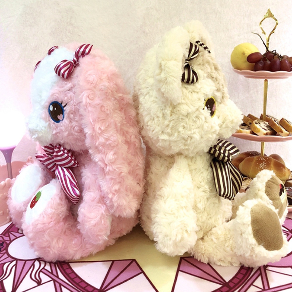 Plush Toy Cake Bear Strawberry Rabbit Doll rabbit - Image 2