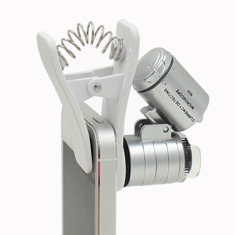 Clip-on Microscope 60 Times Magnification With Currency Check Function as picture show - Image 2