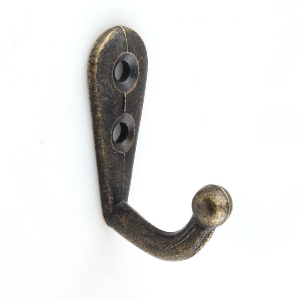 10pcs Antique Bronze Wall Hooks Hanger for Clothes Coat Hat Bags Towel Home Decor - Image 3