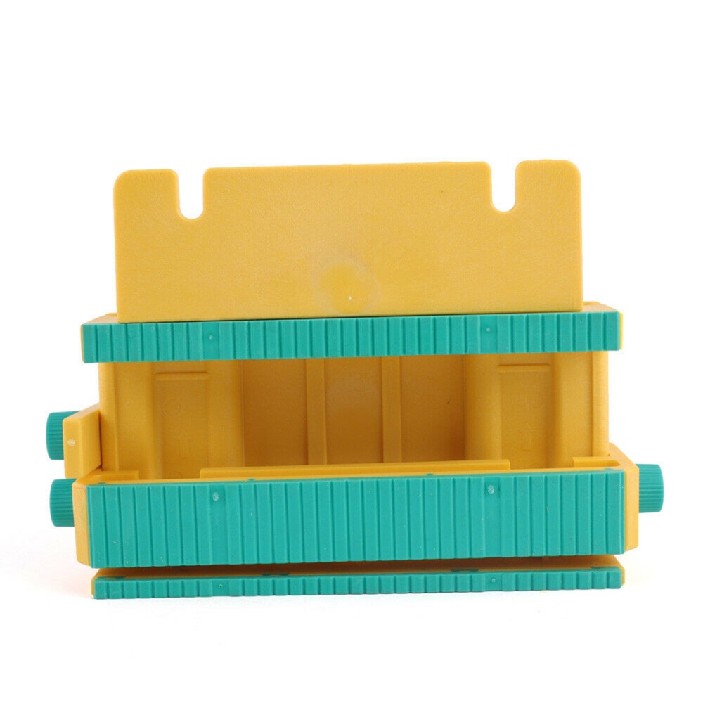 Woodworking 3d Pushblock with Multi-slot Pads Removable Safety Pusher Yellow - Image 2