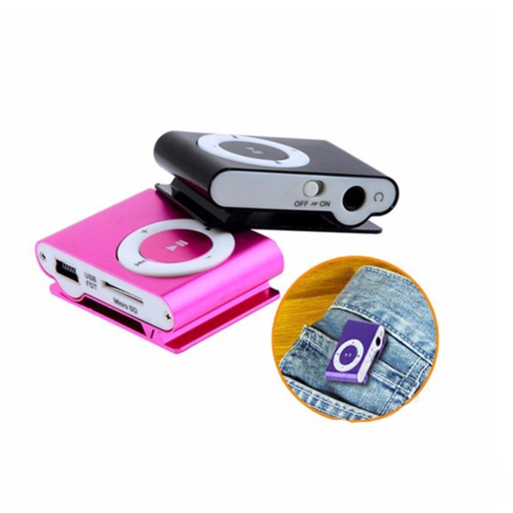 Sport Clip-type Mini MP3 Player Stereo Music Speaker USB Charging - Image 3