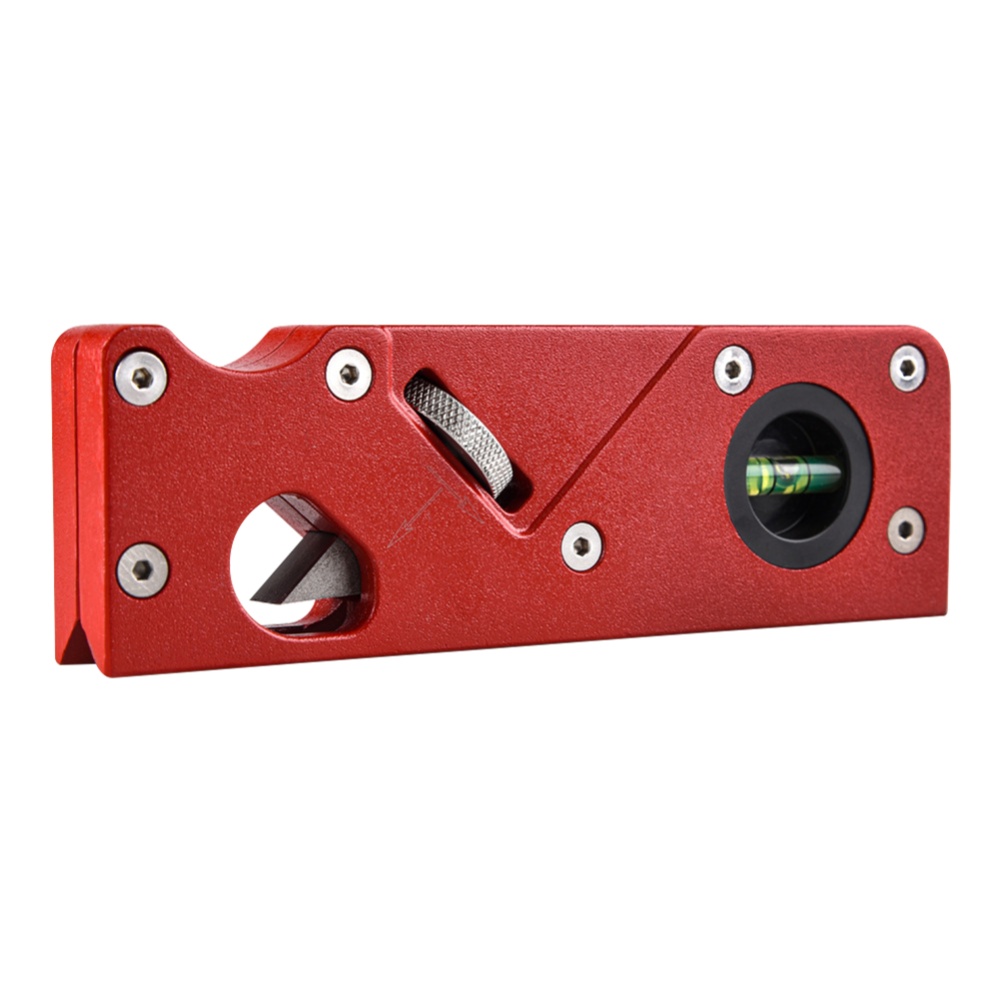 Woodworking Chamfering Planer Corner Shaving Edge Cutter Red
