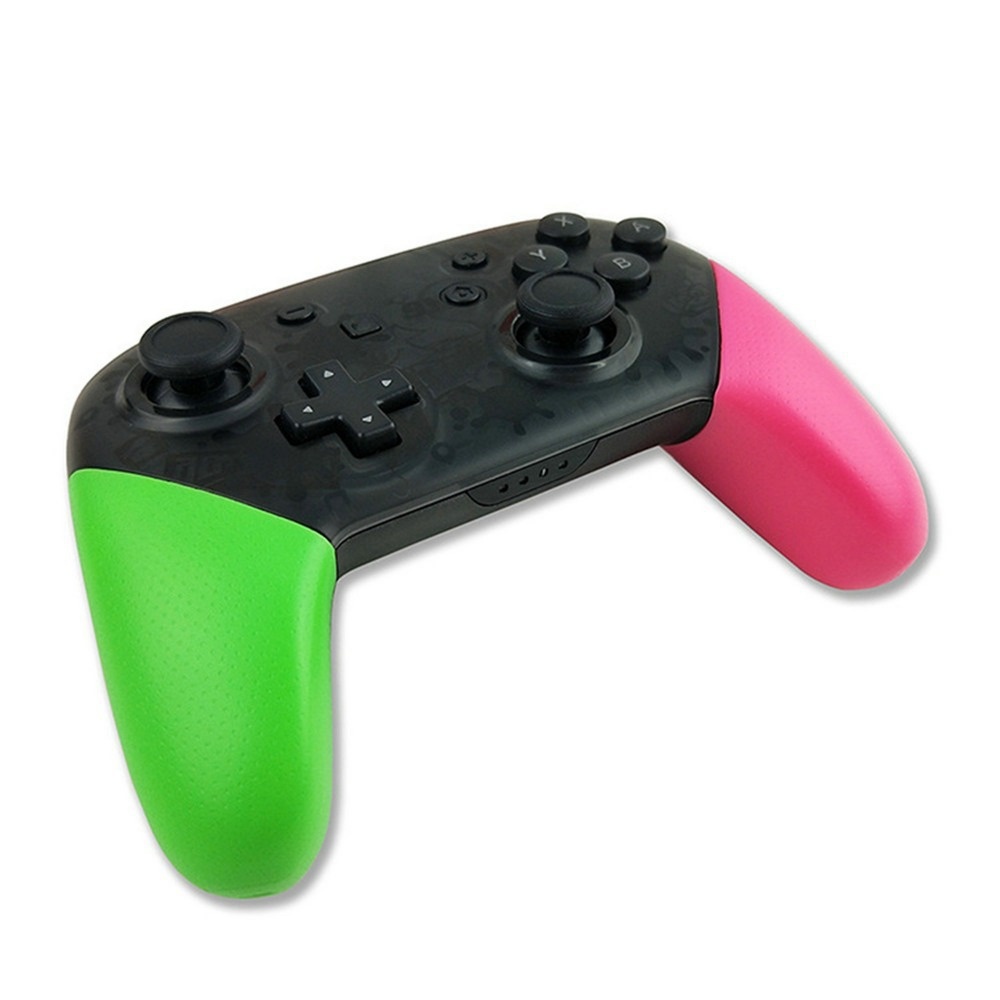 Switch pro Controller Bluetooth Wireless Game Accessories Pink + green - Image 2