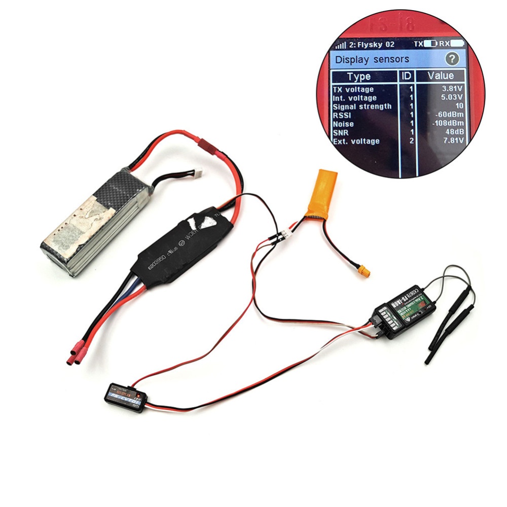 Flysky FS-CVT01 Voltage Collection Module For iA6B iA10 Receiver default - Image 2