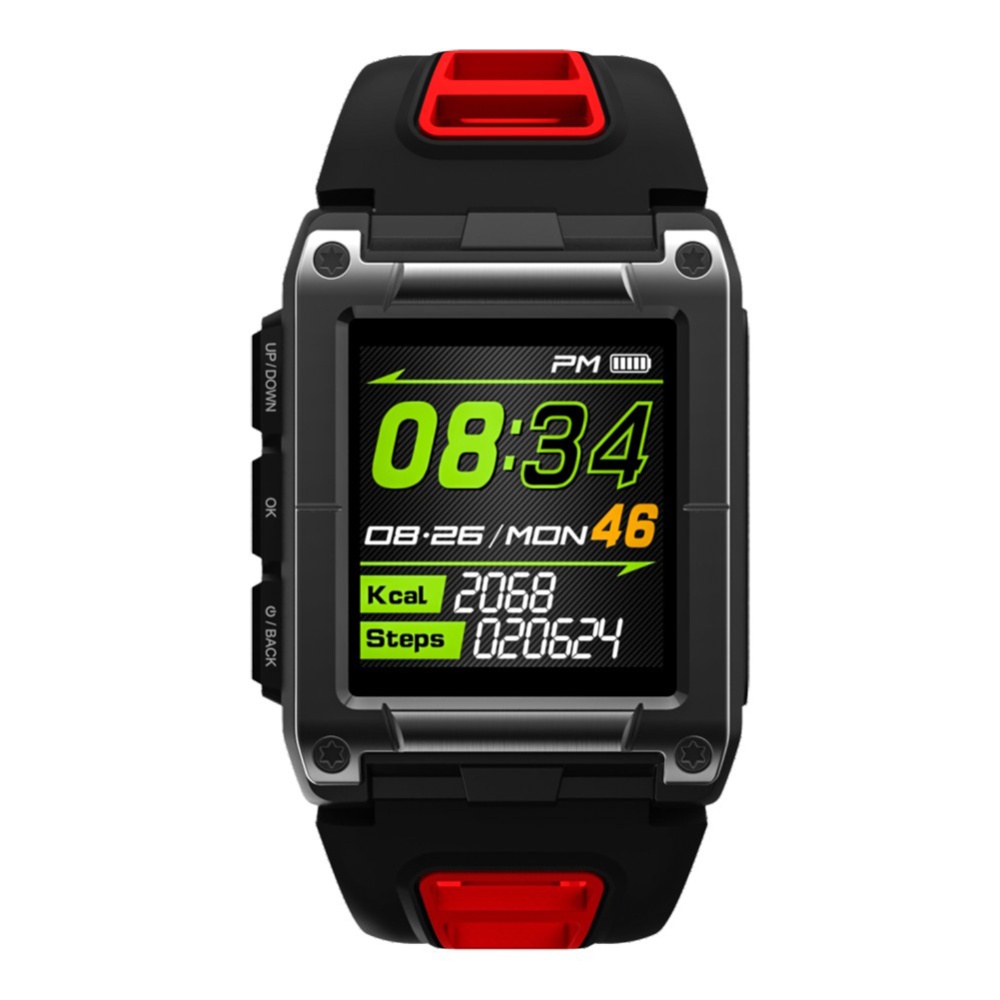 S929 Professional Sport Smart Watch IP68 Waterproof Fitness Activity Tracker Monitor Heart Rate Wristwatch Red - Image 2