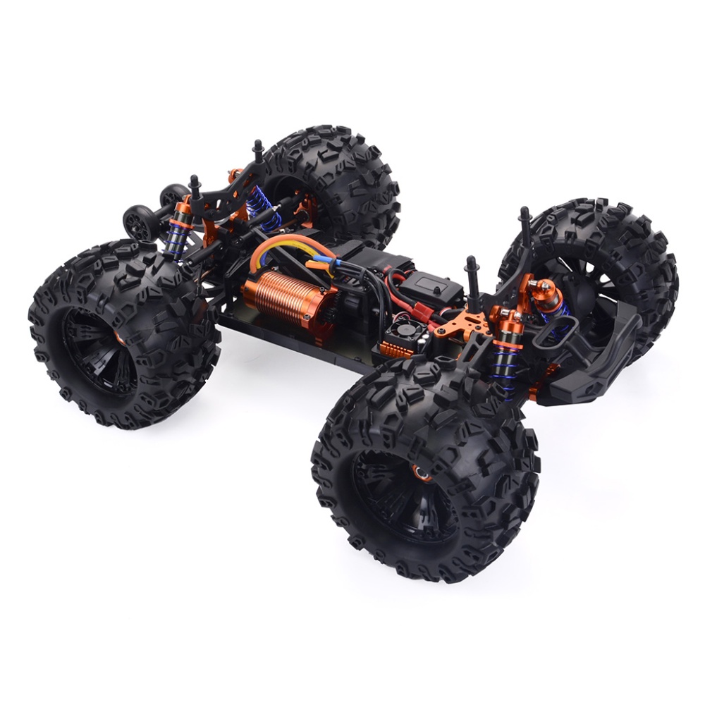 ZD Racing MT8 Pirates3 1/8 2.4G 4WD 90km/h Electric Brushless RC Car Metal Chassis RTR camouflage_Frame (without electronic accessories) - Image 2